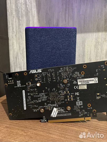 Видеокарта asus GTX 1050