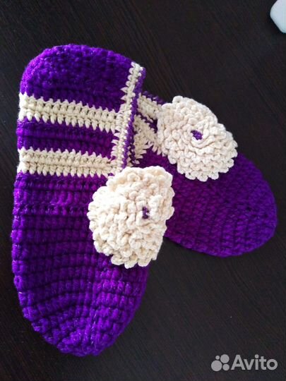 Следки вязаные