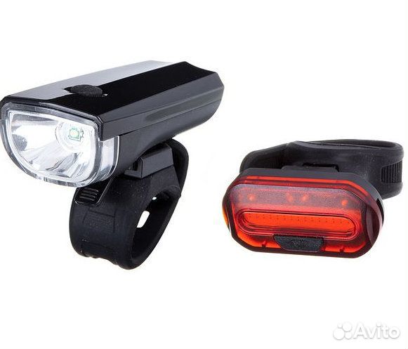 Фонари комплект вело STG,JY7024+6068T Х814
