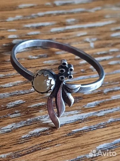 Кольцо серебро 875 СССР