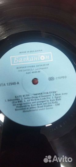 Виниловая пластинка kate bush