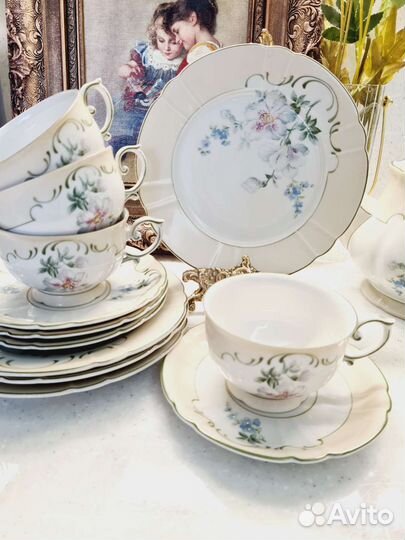 Сервиз чайный фарфоровый от Oscar Schlegelmi