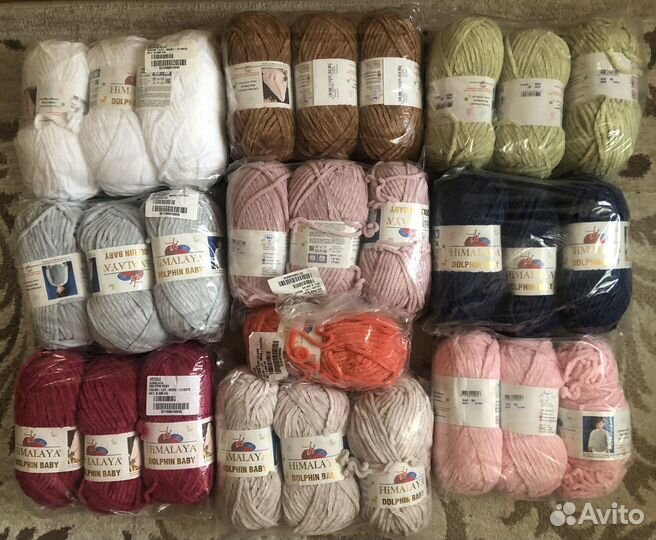 Пряжа плюш хлопок himalaya dolphin baby