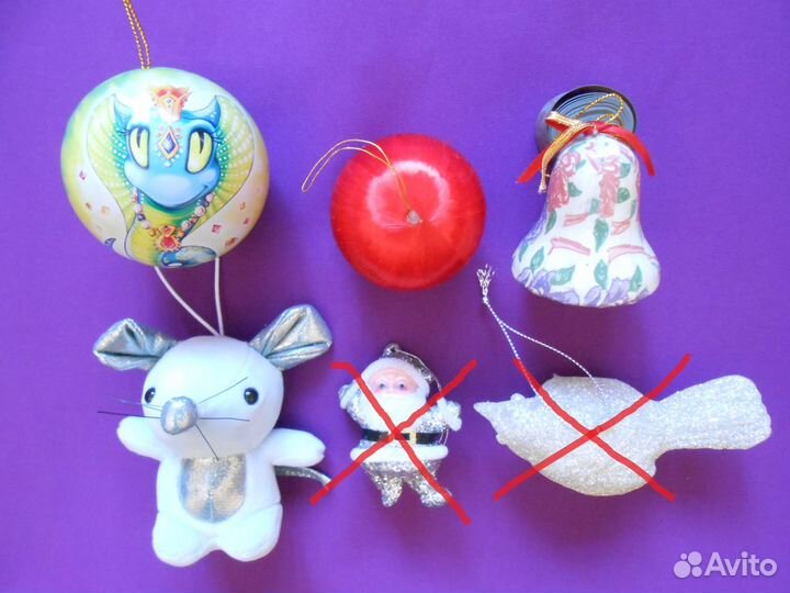 Елочные игрушки СССР