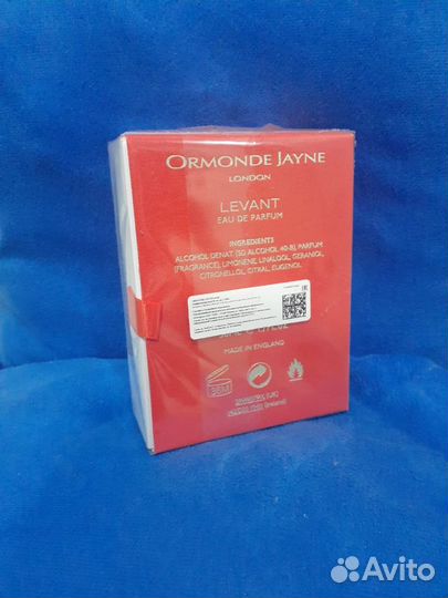 Духи Levant Ormonde Jayne не открытые Оригинал