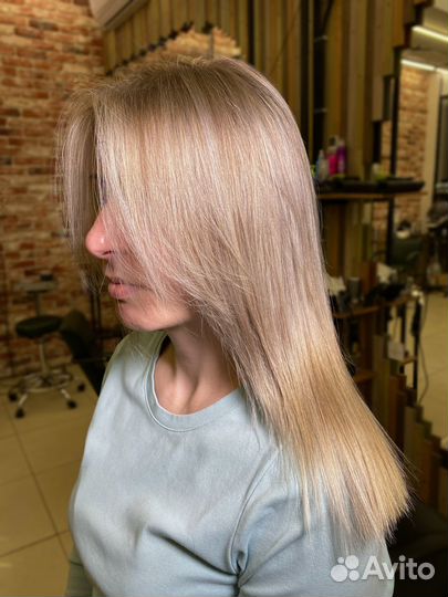 Окрашивание волос / Стрижка