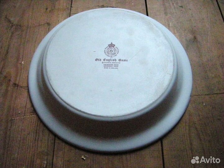 Блюдо с оленем керамическое, редкое