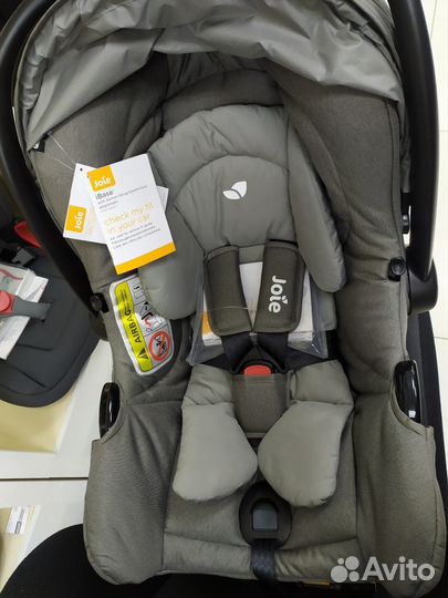 Автолюлька Joie Gemm Foggy Grey 0-15 мес + База