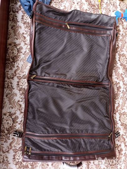 Дорожная сумка натуральная кожа