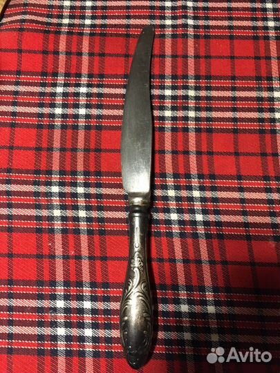 Нож мельхиоровый