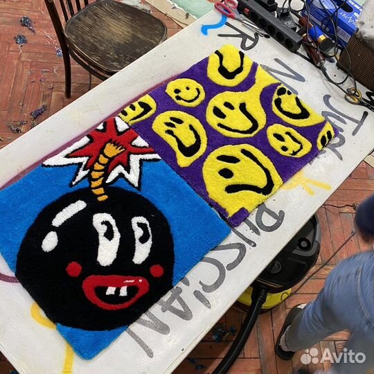 Групповые мастер-классы по тафтинговым коврам