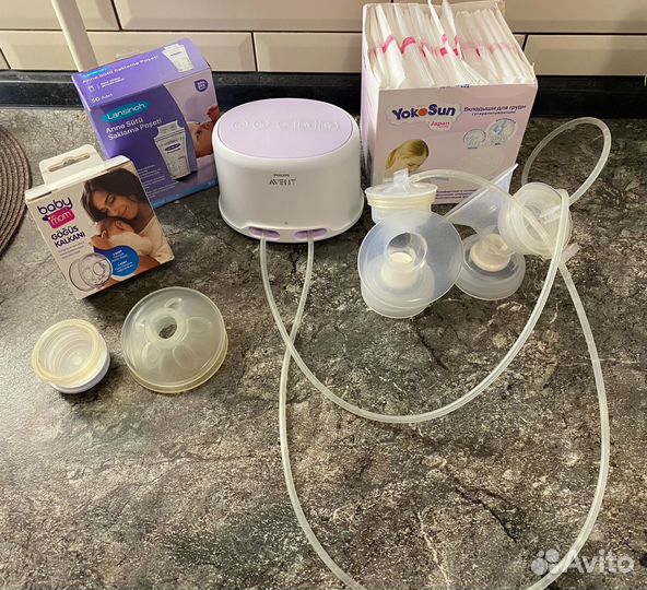 Молокоотсос avent электрический