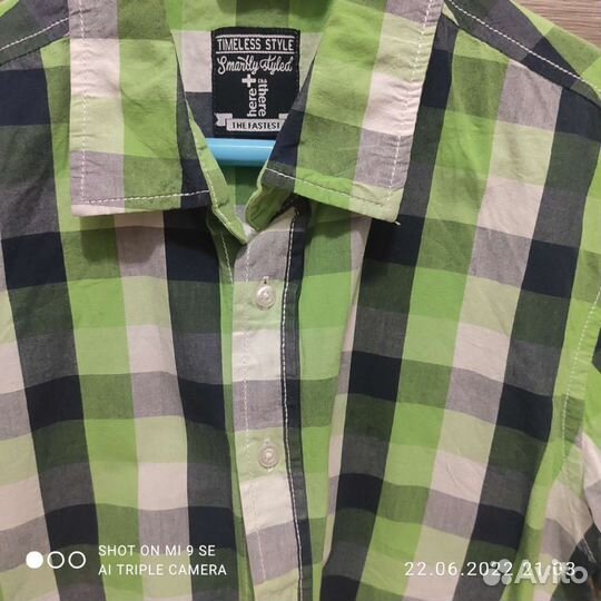 Рубашка хлопок(рост 158-164)