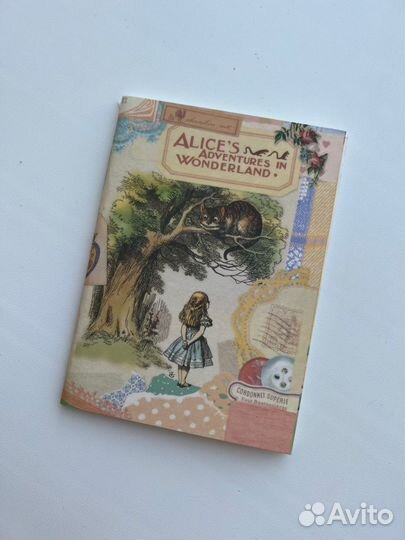 Блокнот для записей алиса в стране чудес