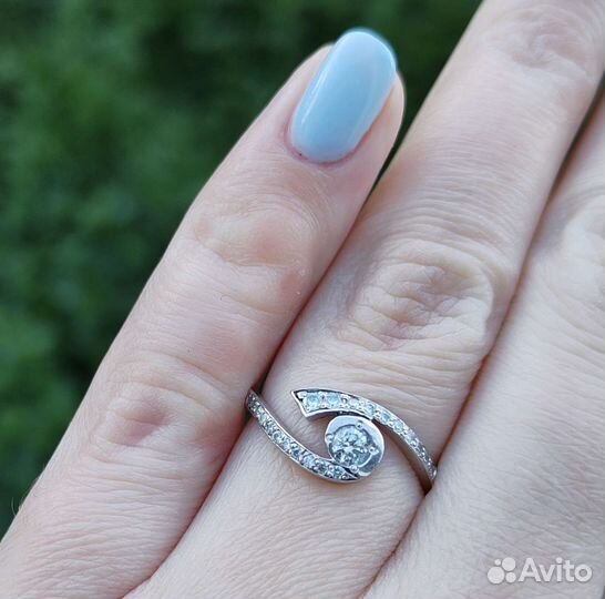 Серебряное кольцо