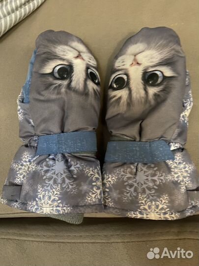 Шапка шлем и краги