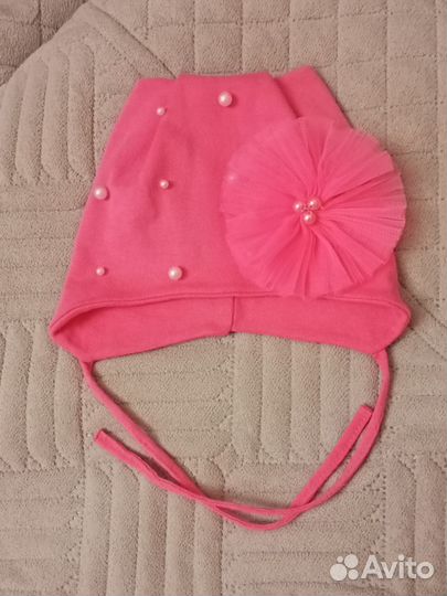 Шапка демисезонная для девочки