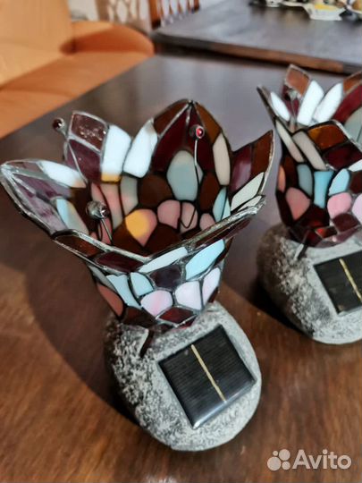 Настольные лампы в стиле Тиффани. Германия