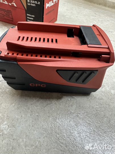 Аккумулятор hilti b 22 5.2 li ion