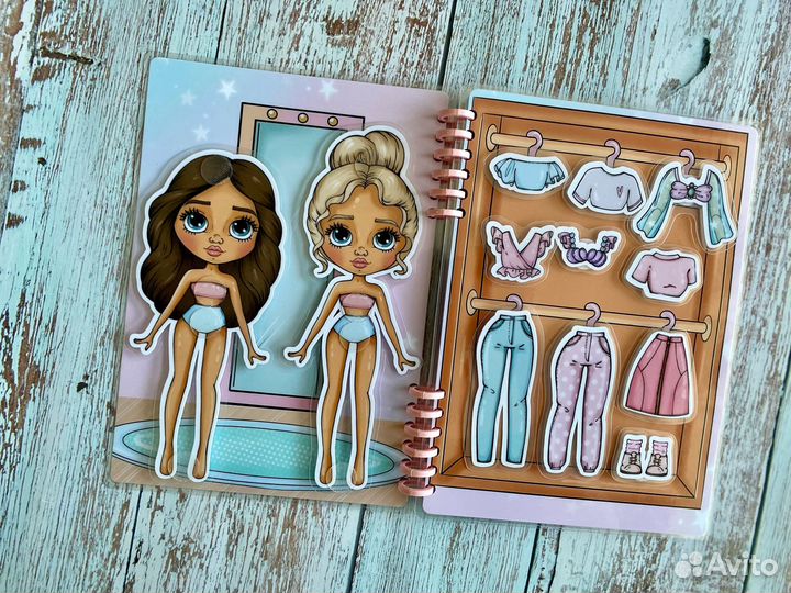 Альбом с куколками 
