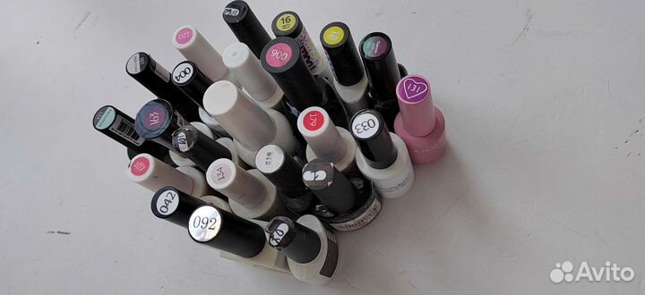 23 гель лака и формы для наращивания в подарок