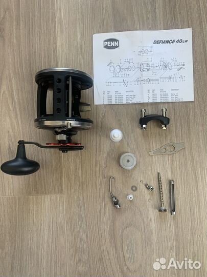 Катушка penn defiance 40 lw