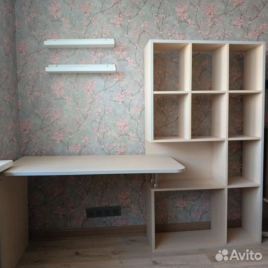 Стол комбинированый белый