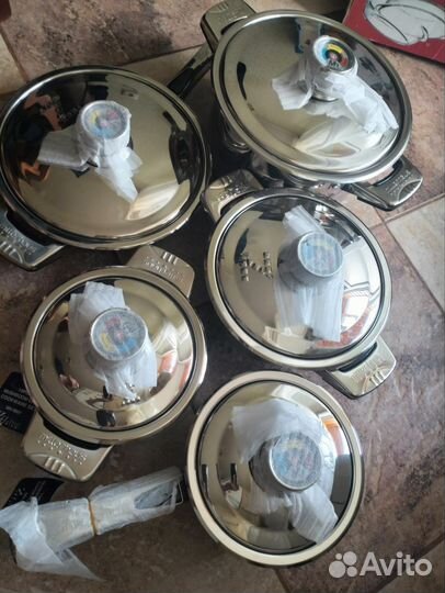 Набор кастрюль новый Millerhaus