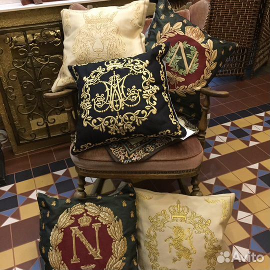 Наволочка чехол на подушку гобелен