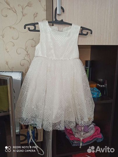 Платье для девочки 92