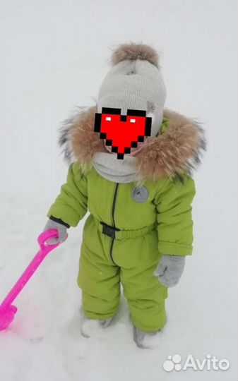 Зимний костюм на девочку