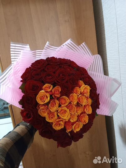 Букет из 51 розы