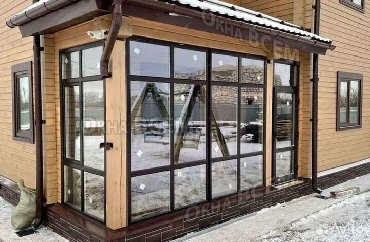 Окна и балконы новые