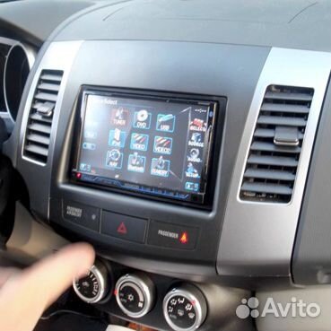 Переходная рамка 2DIN Mitsubishi Outlander XL