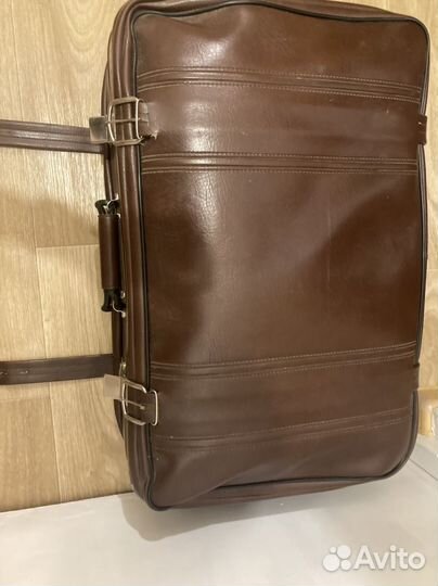 Кожаный чемодан СССР