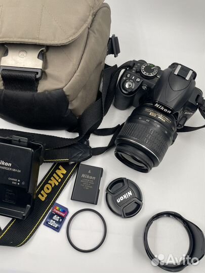 Зеркальный фотоаппарат Nikon d3100