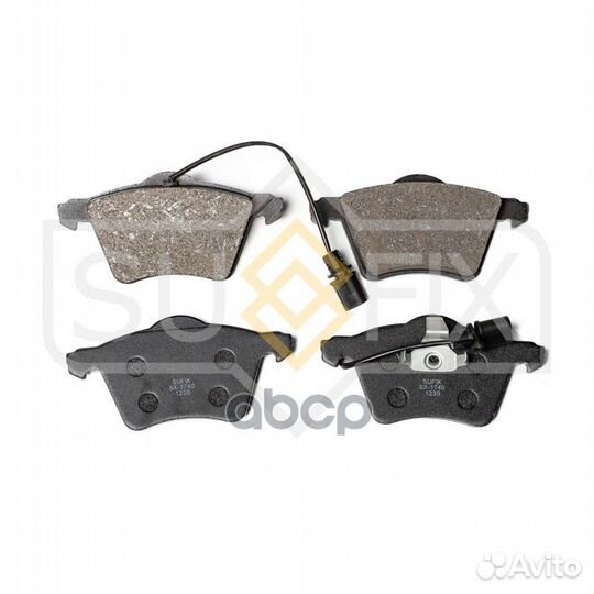 Колодки тормозные дисковые перед прав/лев S