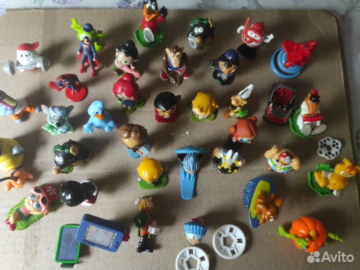 Игрушки из киндера, давние серии