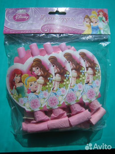 «Принцессы Диснея» комплект для дня рождения