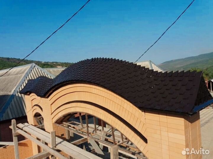 Мягкая кровля чешуя