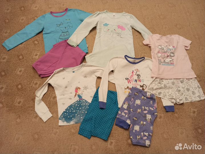 Пакет вещей для девочки 7-8-9 лет