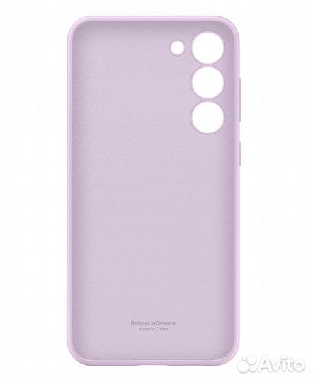 Чехол Silicone Case - Samsung Galaxy S23+ лиловый