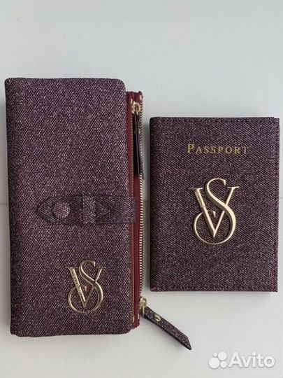 Кошелек и обложка для паспорта Victoria Secret