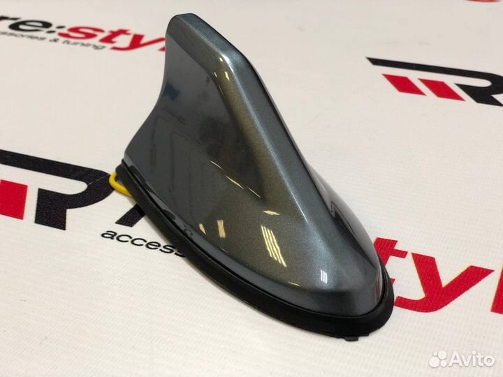 Антенна плавник Темный метал