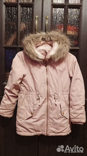 Парка демисезонная H&M для девочки 134