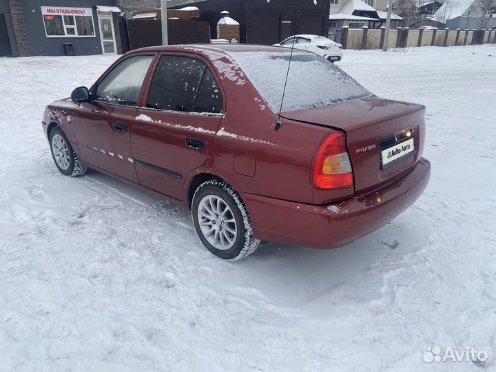 Hyundai Accent 1.5 МТ, 2005, 200 000 км