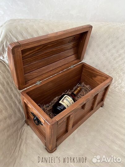 Сундук-шкатулка для подарка, подарочный набор