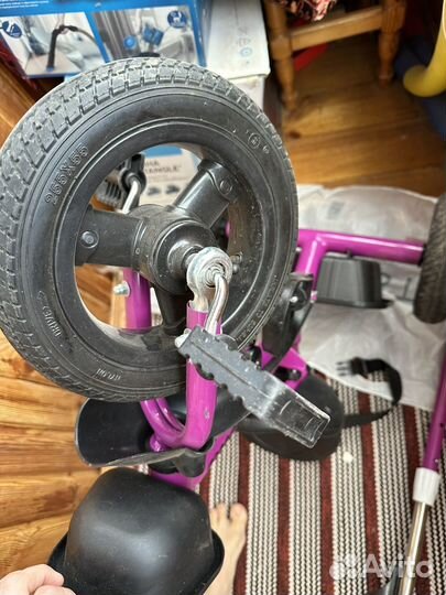 Детский велосипед Capella с родит.ручкой