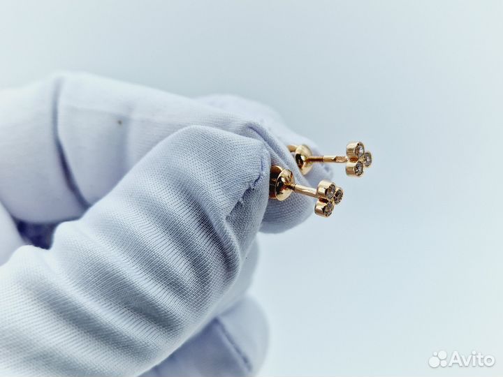 Золотые Серьги 585 пробы