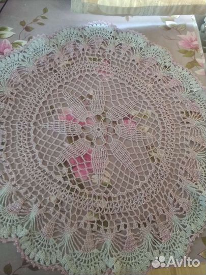 Салфетка вязанная ручная работа